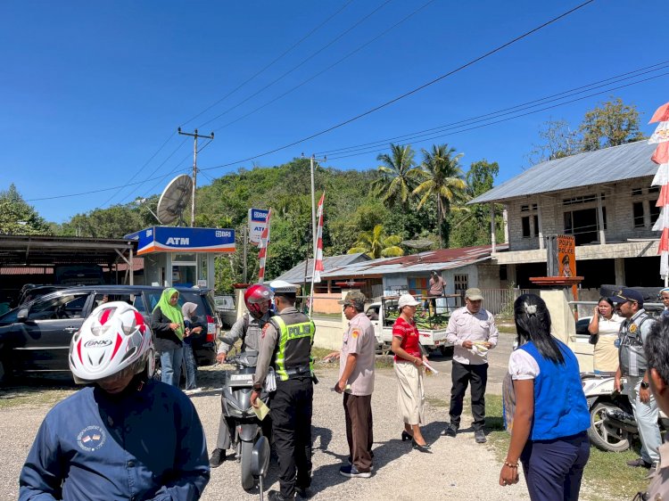 Satlantas Polres Sumba Barat Daya Gelar Operasi Gabungan Bersama Bapenda, Tindak 27 Kendaraan Pelanggar