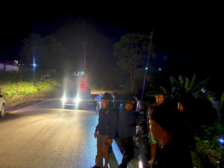 Patroli Anti Begal QR Presisi Polres Sumba Barat Daya, Ciptakan Rasa Aman Masyarakat Hingga Dini Hari