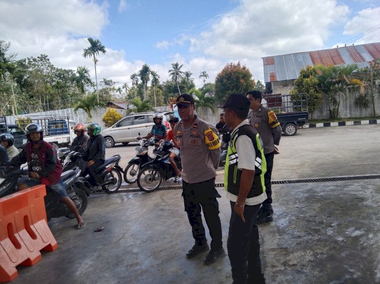 Polsek Wewewa Timur Intensifkan Patroli Cipkon di SPBU Gollu Sapi, Warga Diajak Jaga Kamtibmas