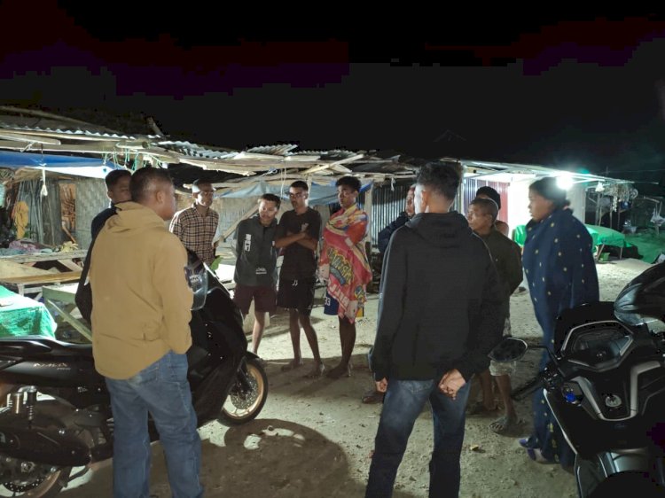 Tim URC Polres Sumba Barat Daya Amankan Terduga Pelaku Pencurian Ranmor Saat Patroli Malam