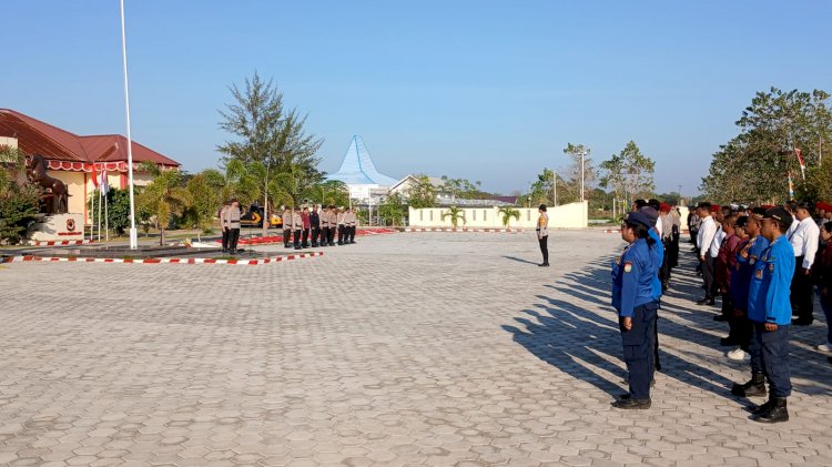 Polres Sumba Barat Daya Gelar Apel Kesiapsiagaan Hadapi Karhutla Tahun 2026
