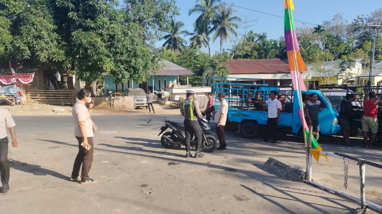 Satlantas Polres Sumba Barat Daya Amankan dan Tertibkan Aktivitas di SPBU Radamata