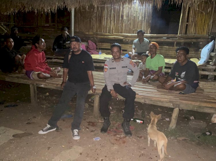 Patroli Presisi Polsek Kodi Bangedo Sasar Wilayah Rawan Pencurian Hewan