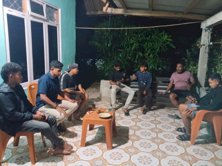 URC Polres Sumba Barat Daya Patroli Malam Antisipasi Kriminalitas Jalanan