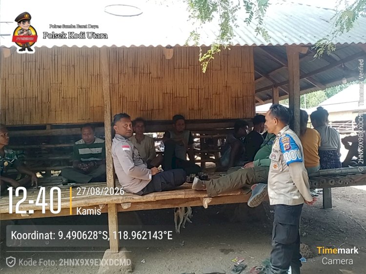 Polsek Kodi Utara Intensifkan Patroli Cipkon Antisipasi Curas dan Begal