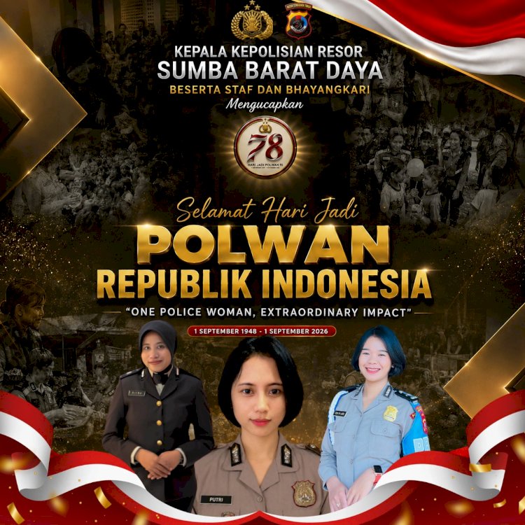 Polwan RI ke-78: Tangguh, Profesional, Humanis, dan Menginspirasi
