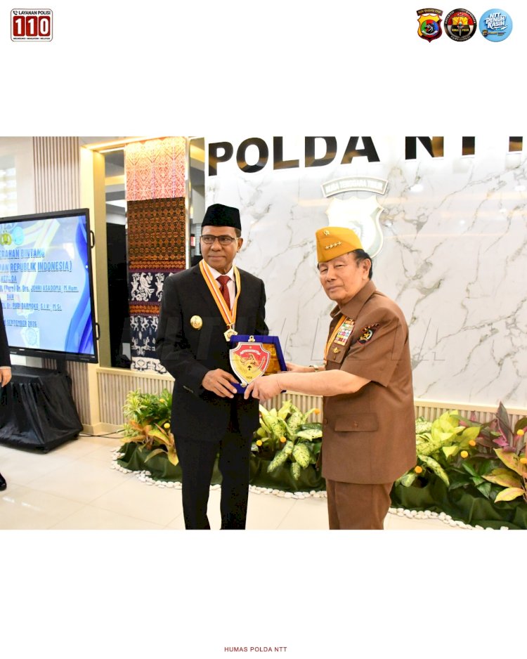 Terima Bintang Kehormatan LVRI, Kapolda NTT: Ini Amanah untuk Terus Memupuk Nasionalisme dan Persaudaraan
