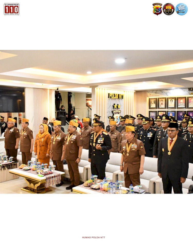 Terima Bintang Kehormatan LVRI, Kapolda NTT: Ini Amanah untuk Terus Memupuk Nasionalisme dan Persaudaraan