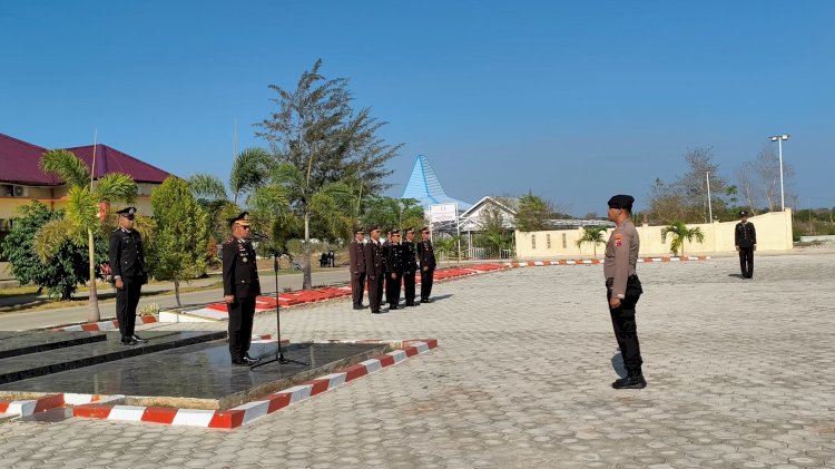 Polres Sumba Barat Daya Gelar Upacara Hari Kesaktian Pancasila