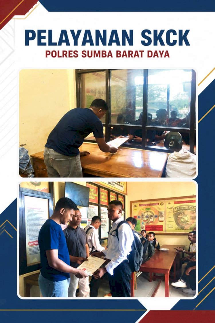 Pelayanan SKCK Polres Sumba Barat Daya, Wujudkan Pelayanan Publik yang Profesional dan Humanis